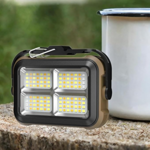 Solar Work Light Type-C with Hook Magnetic Camping Multi-Function Floodlight Work Light