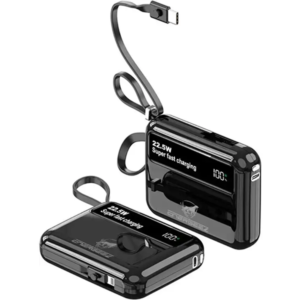 10000 mAh 22.5 W Ultra Compact Pocket Size Power Bank