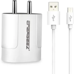 12 W Supercharge 2.4 A Wall Charger for Mobile with Detachable Cable