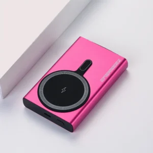 10000mAh wireless power bank pink